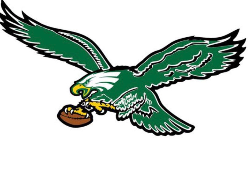 RARE 1960's Philadelphia Eagles 4 Square Inch Old Logo