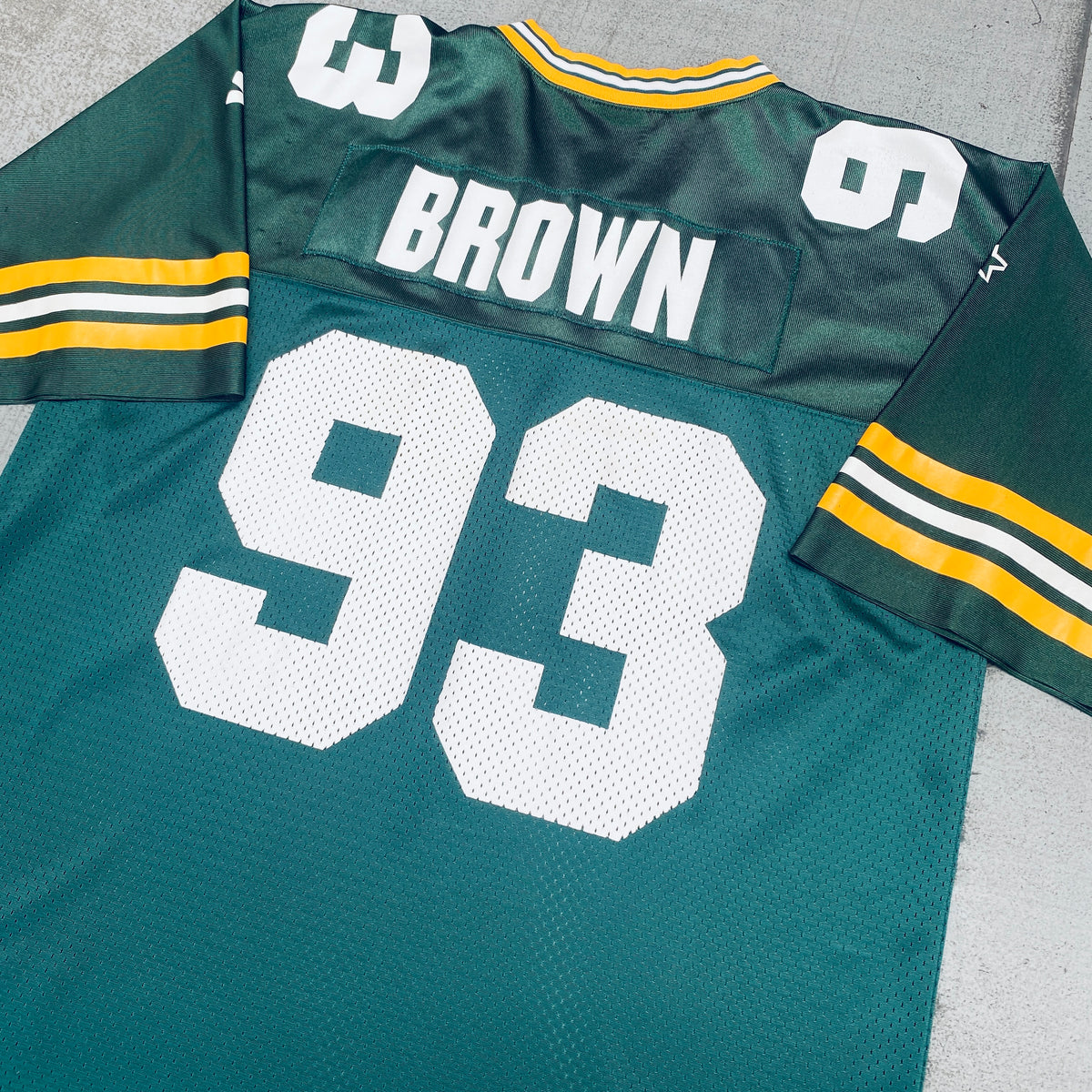 Green Bay Packers: Gilbert Brown 1996/97 (XL) – National Vintage League Ltd.