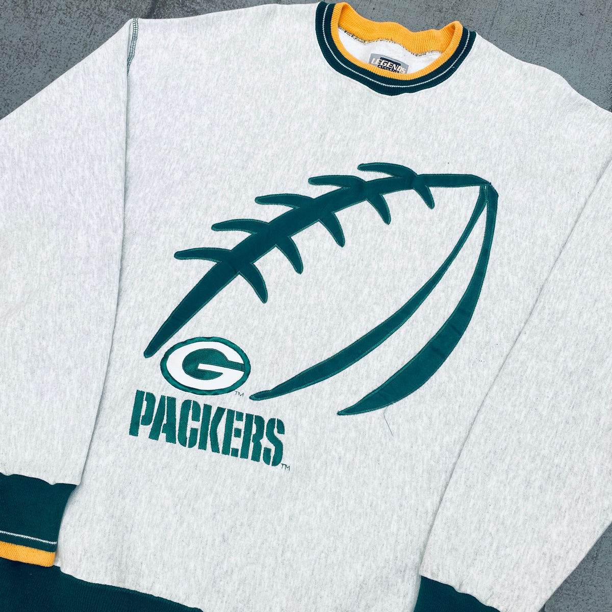 Vintage Green Bay Packers NFL Legends Sweatshirt 90's XXL 