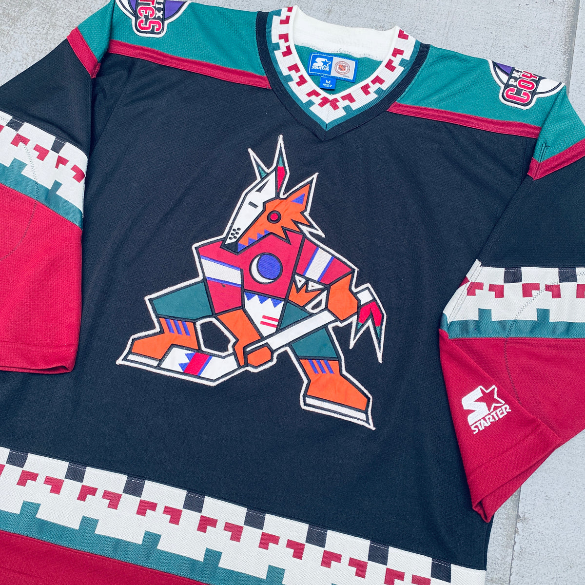 Phoenix Coyotes: 1997 Starter Kachina Jersey (M) – National Vintage  League Ltd.