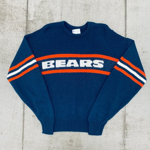 Chicago Bears: 1980's Cliff Engle "The Ditka" Knitted Sweat (L)