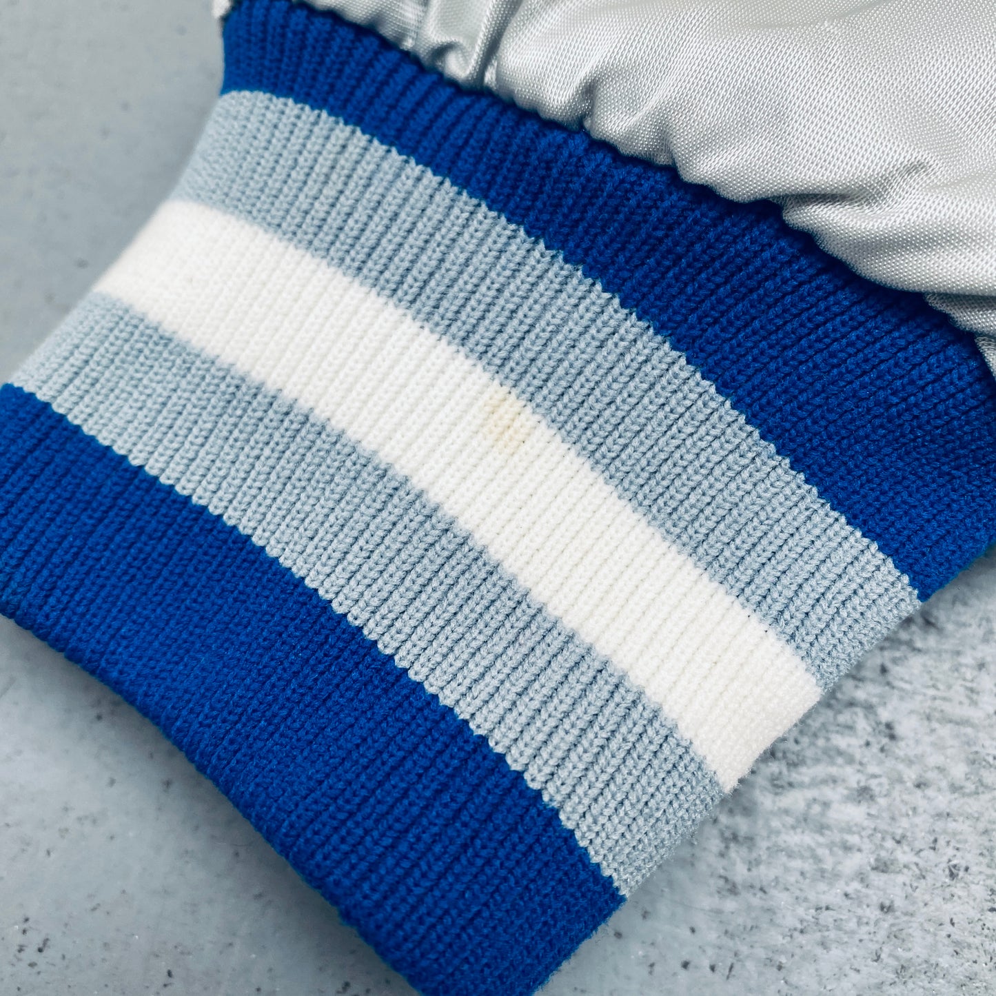 Detroit Lions: 1980's Satin Proline Starter Bomber Jacket (M)