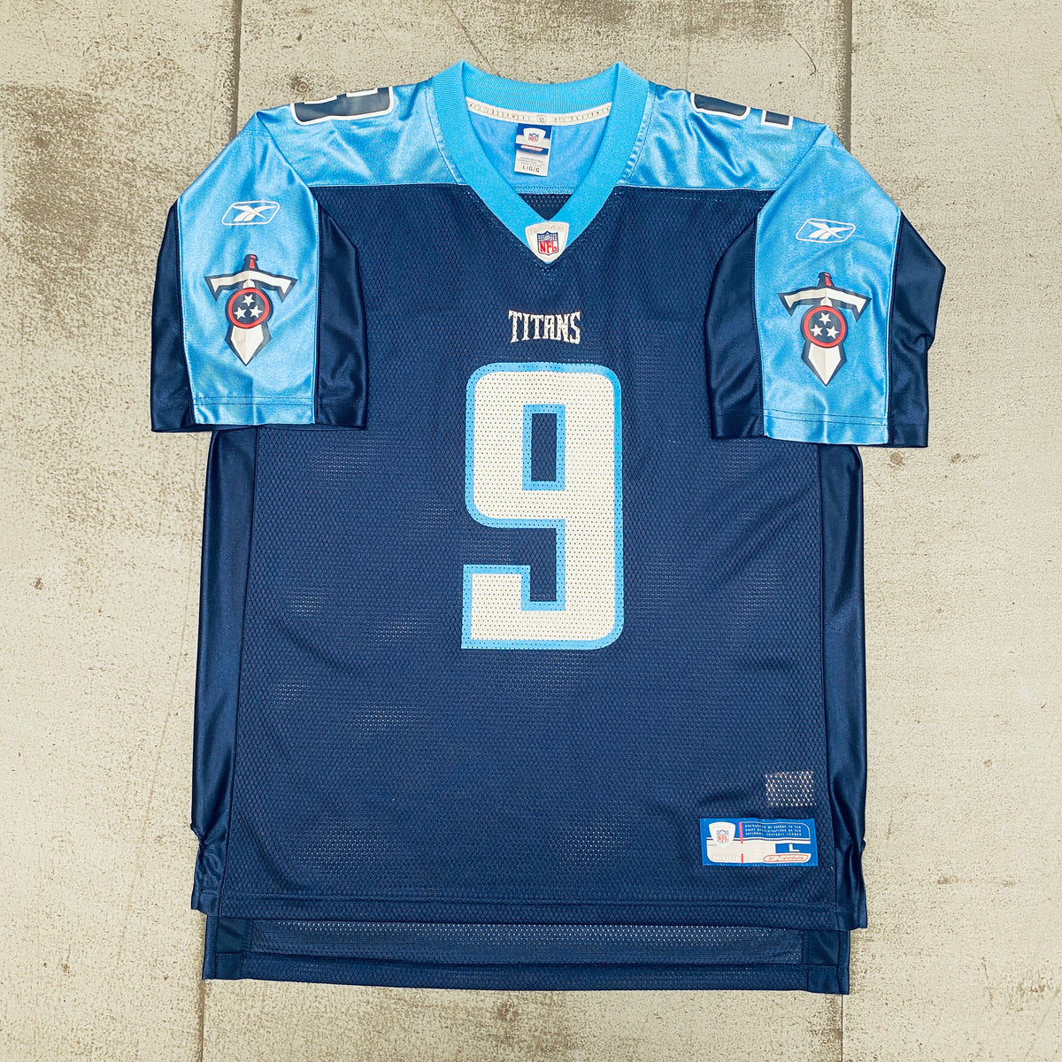 Tennessee Titans: Eddie George Fan Alternate 2001/02 (XL) – National  Vintage League Ltd.