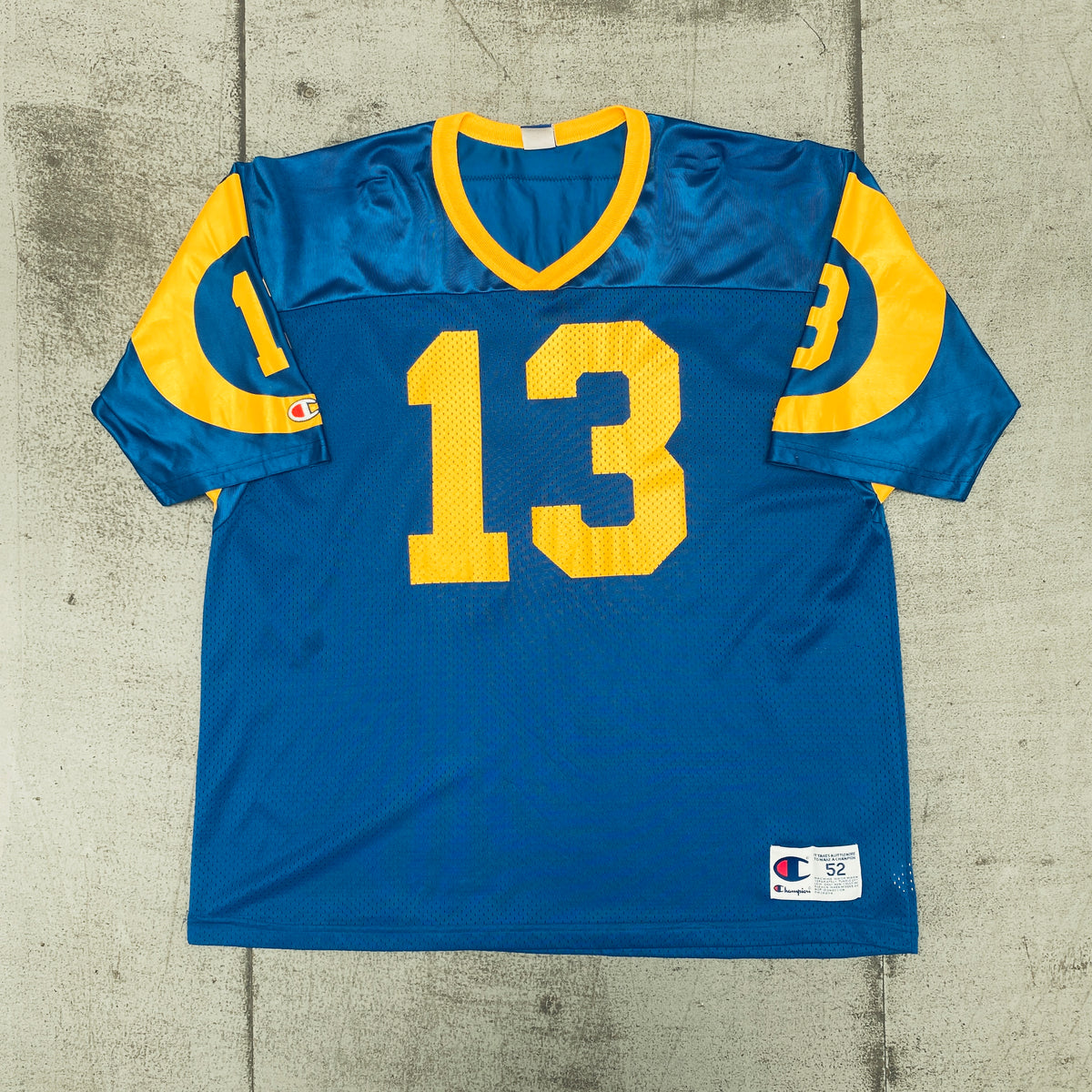 LA RAMS THROWBACK Jersey Authentic KURT WARNER - SIZE