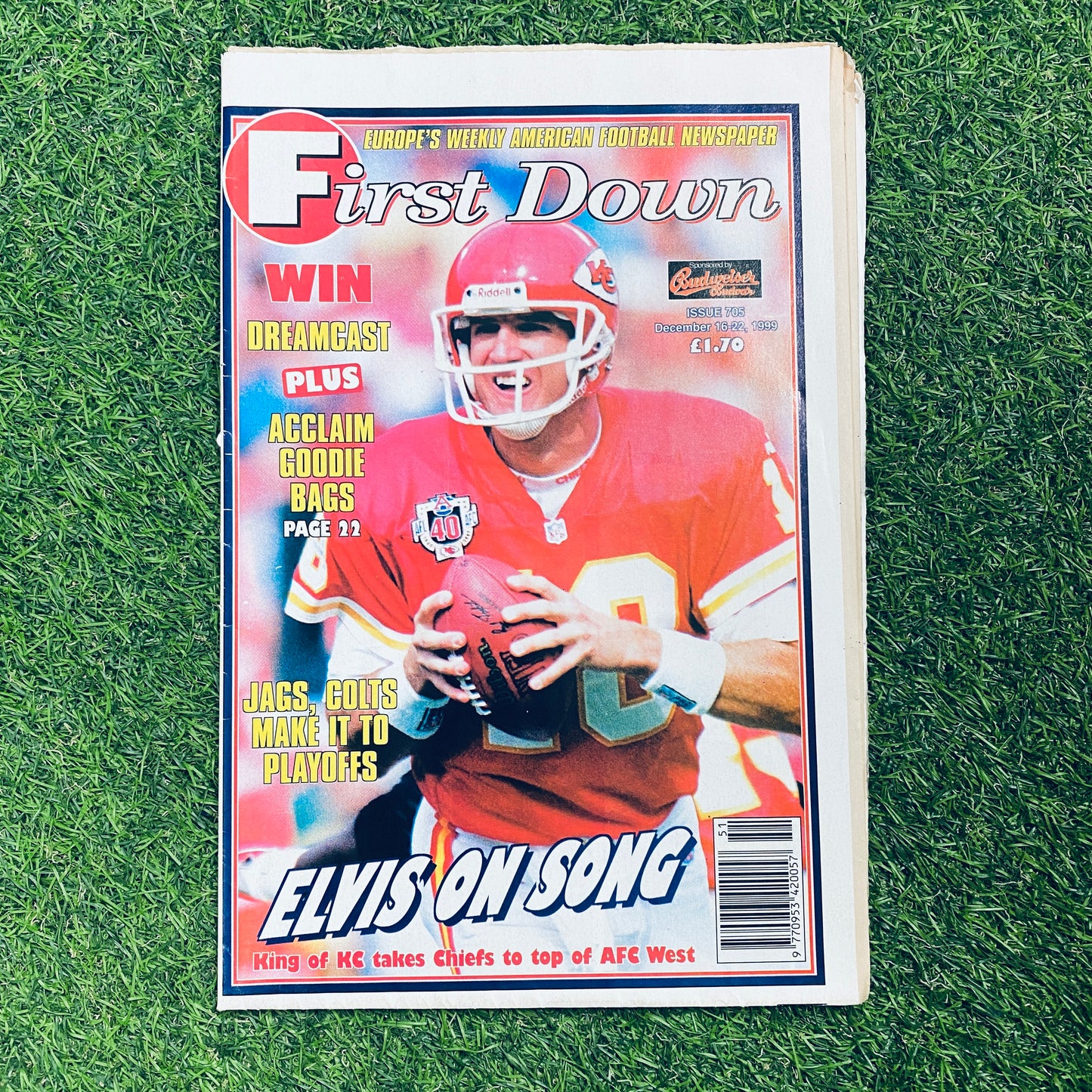 First Down Newspaper Issue 705. December 16-22, 1999