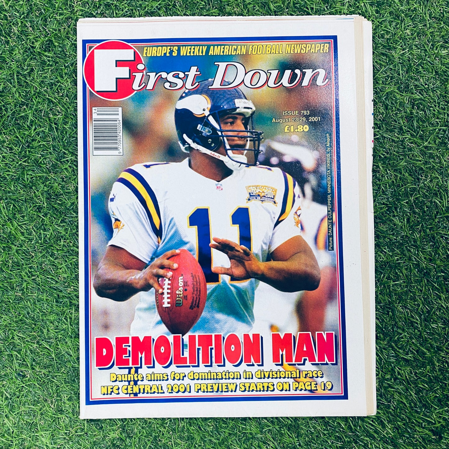 First Down Newspaper Issue 793. August 23-29, 2001