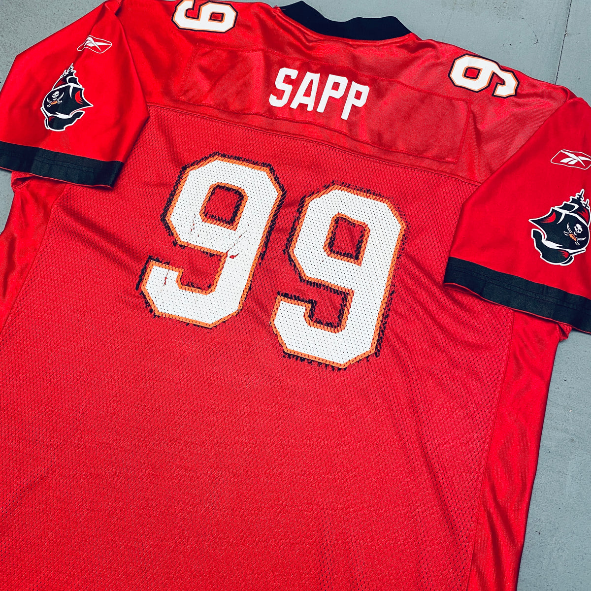 Tampa Bay Buccaneers: Warren Sapp 2002/03 (XXL) – National Vintage