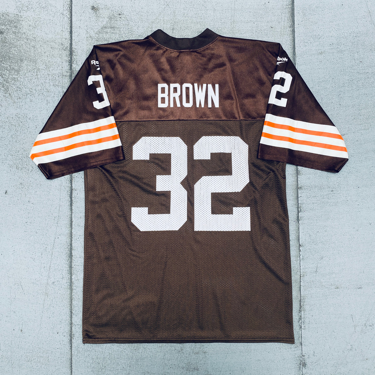 Throwback Cleveland Browns Jim Brown Vintage Jersey