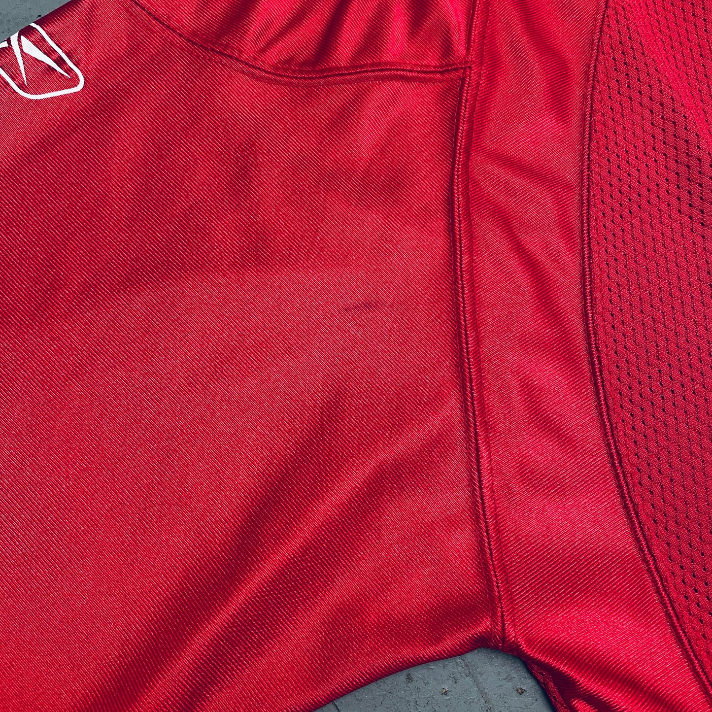 New York Giants: Michael Strahan 2004/05 Red Alternate (L)