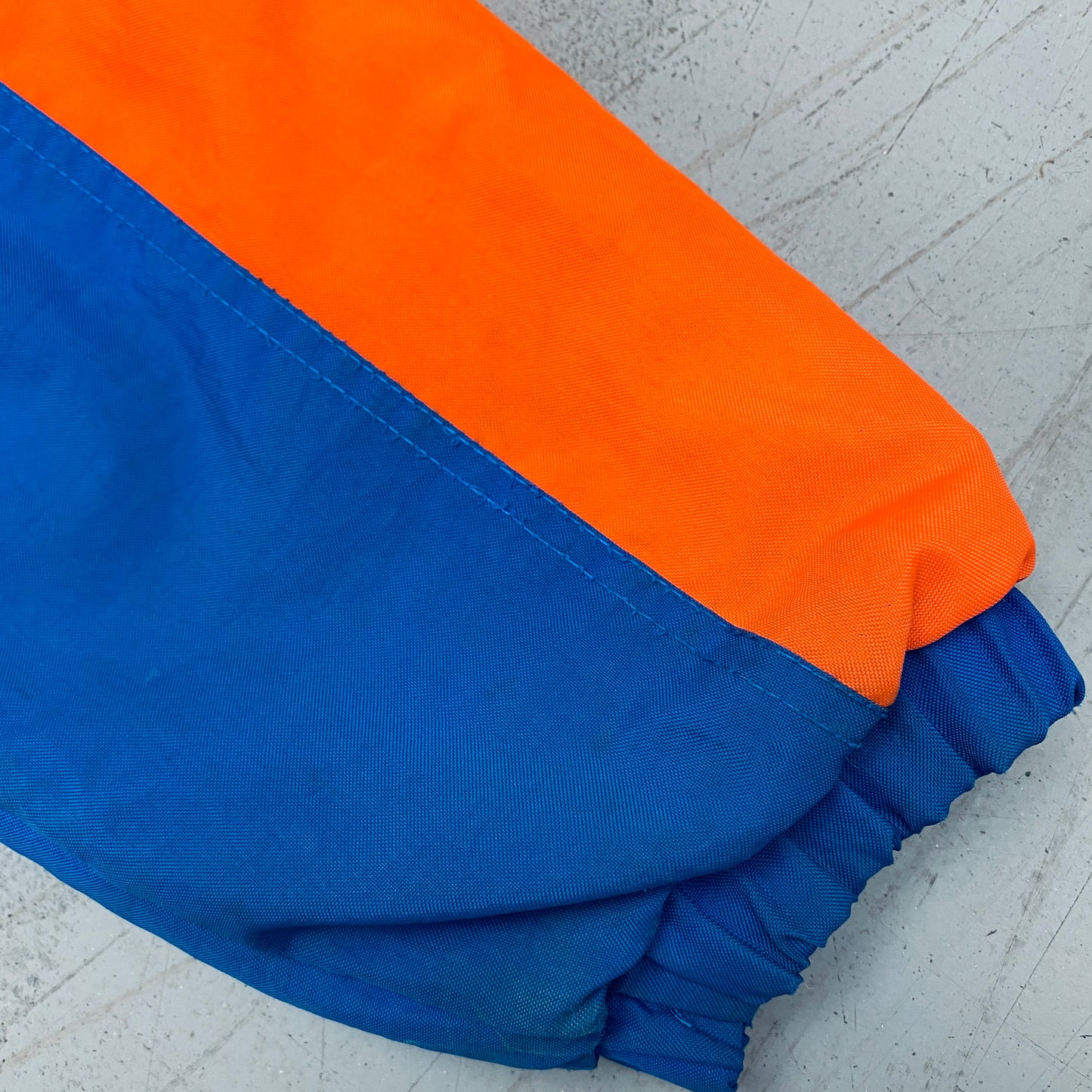 New York Knicks: 1990's 1/4 Zip Starter Breakaway Jacket (S/M)