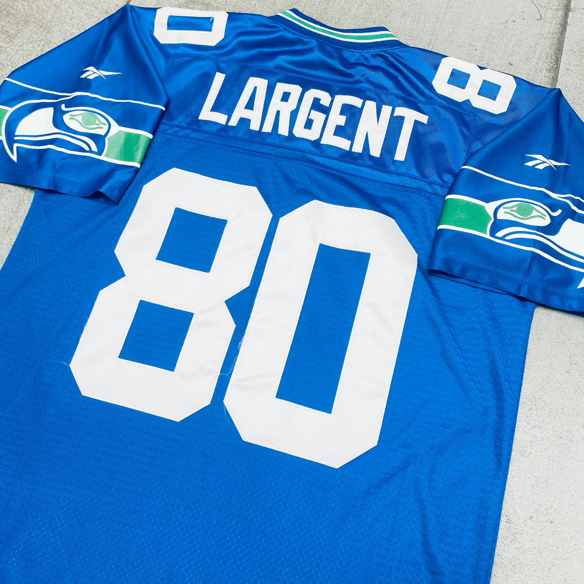 Vintage Seattle Seahawks Steve Largent 80s Jersey Size Large – Yesterday's  Attic