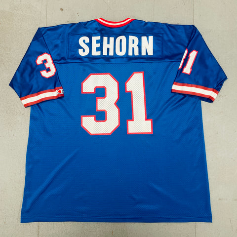 New York Giants: Jason Sehorn 1999/00 w/ 75 Seasons Patch (XXL)