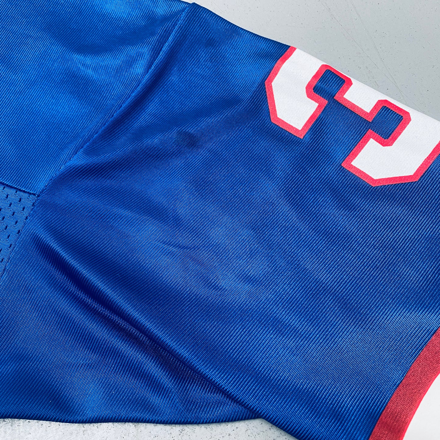 New York Giants: Jason Sehorn 1999/00 w/ 75 Seasons Patch (XXL)