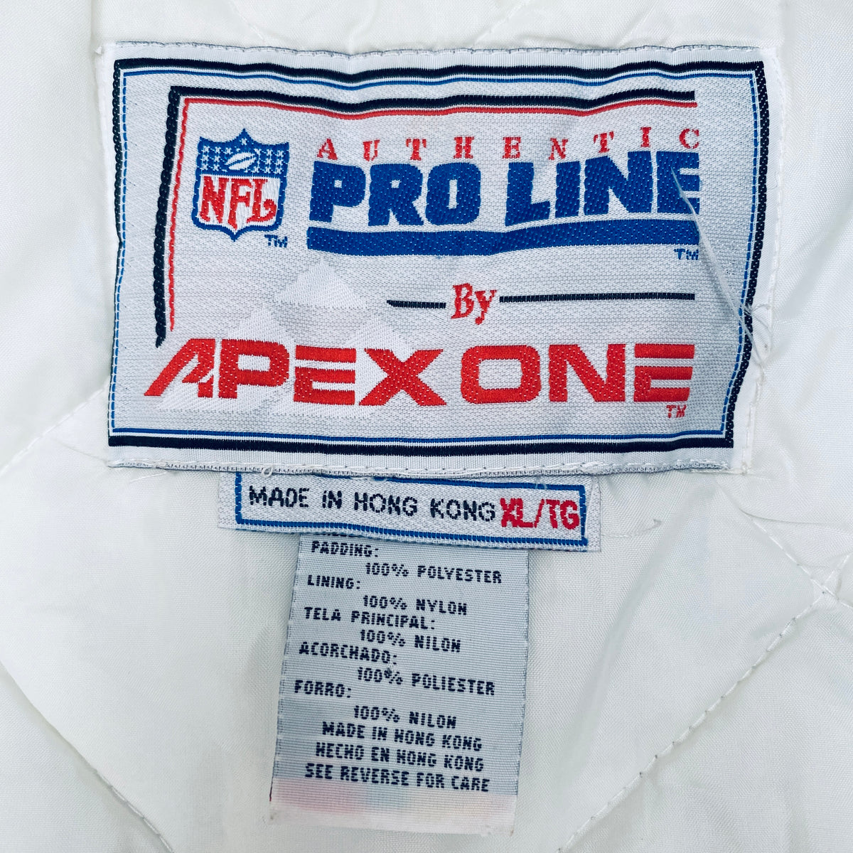 Oakland Raiders: 1990's Apex One Sharktooth Fullzip Proline Jacket