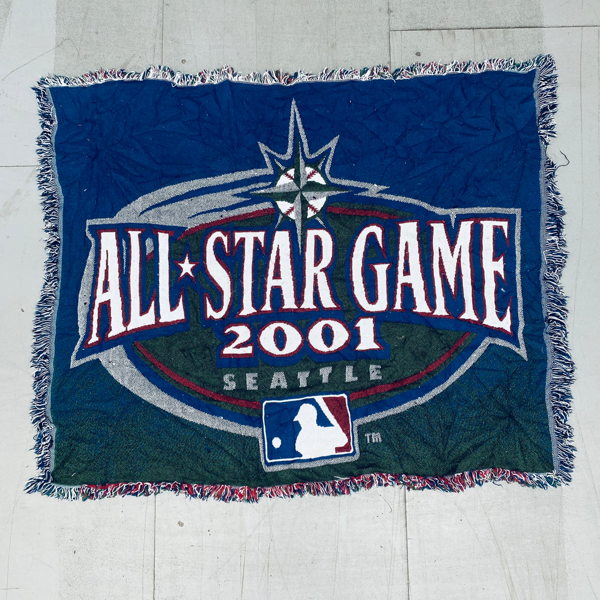 Seattle Mariners: 2001 All Star Game Triple Woven Rug – National Vintage  League Ltd.