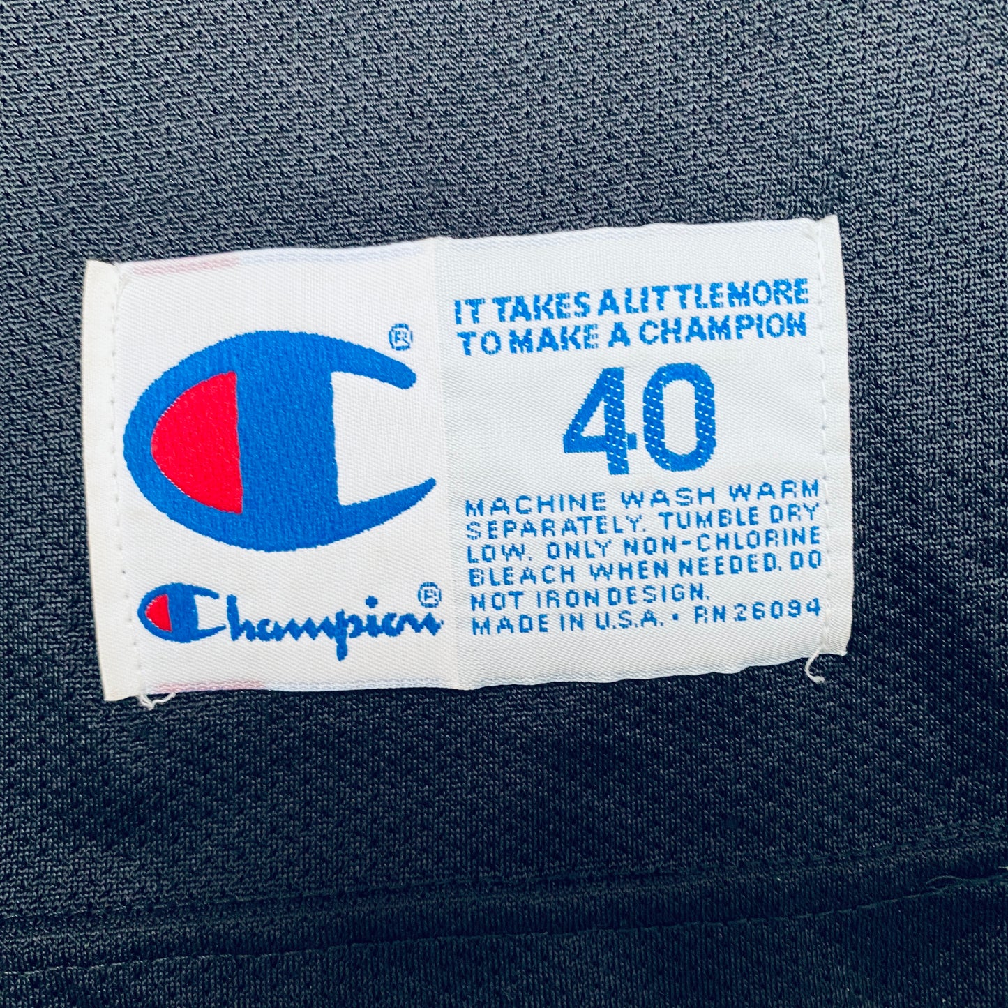 San Antonio Spurs: David Robinson 1998/99 Black Champion Jersey (S/M)