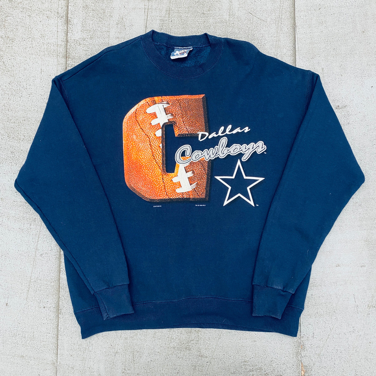 Vintage Starter Nfl Dallas Cowboys Hoodie Spellout Embroidery 