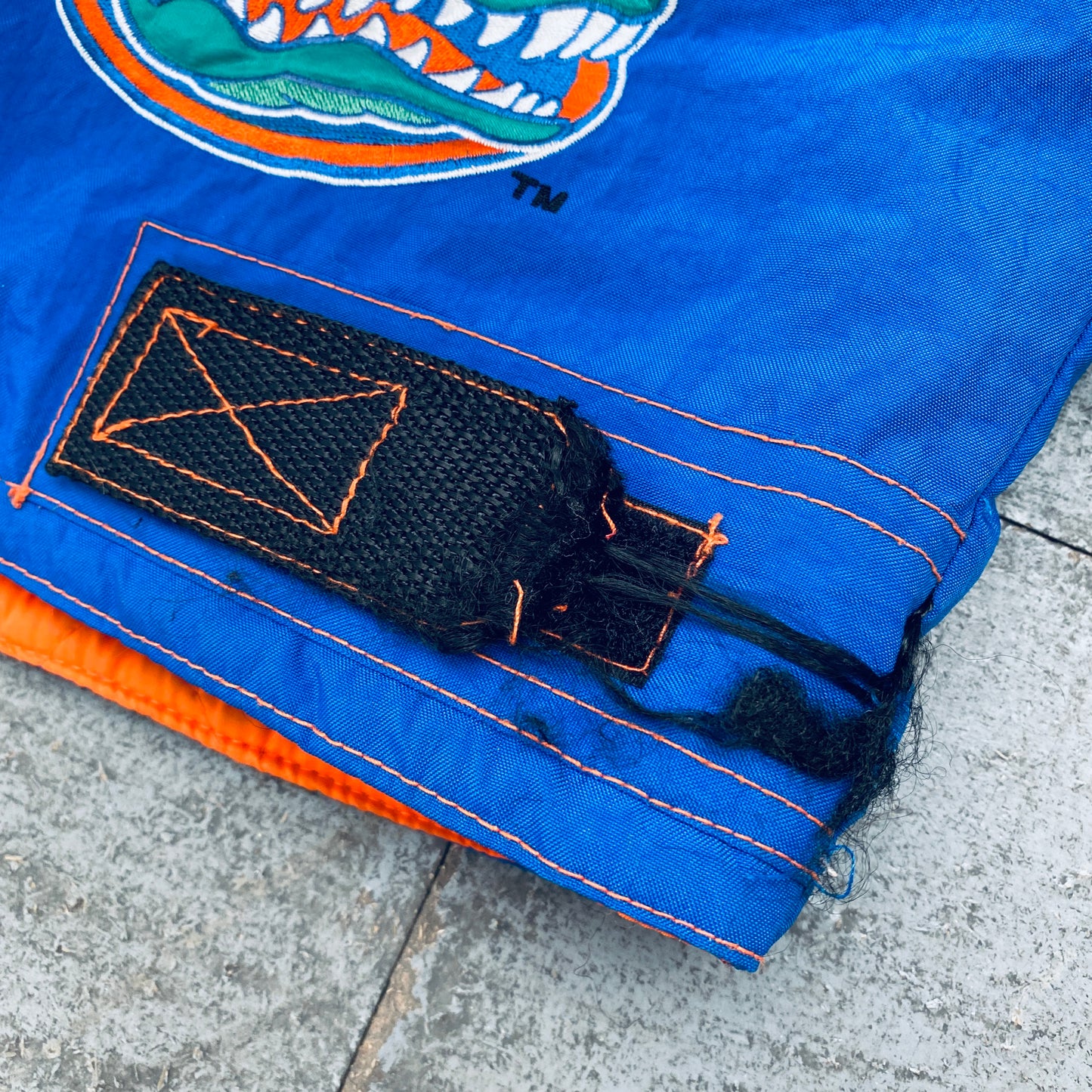 Florida Gators: 1990's Champion Reverse Spellout Fullzip Ski Jacket (XL/XXL)