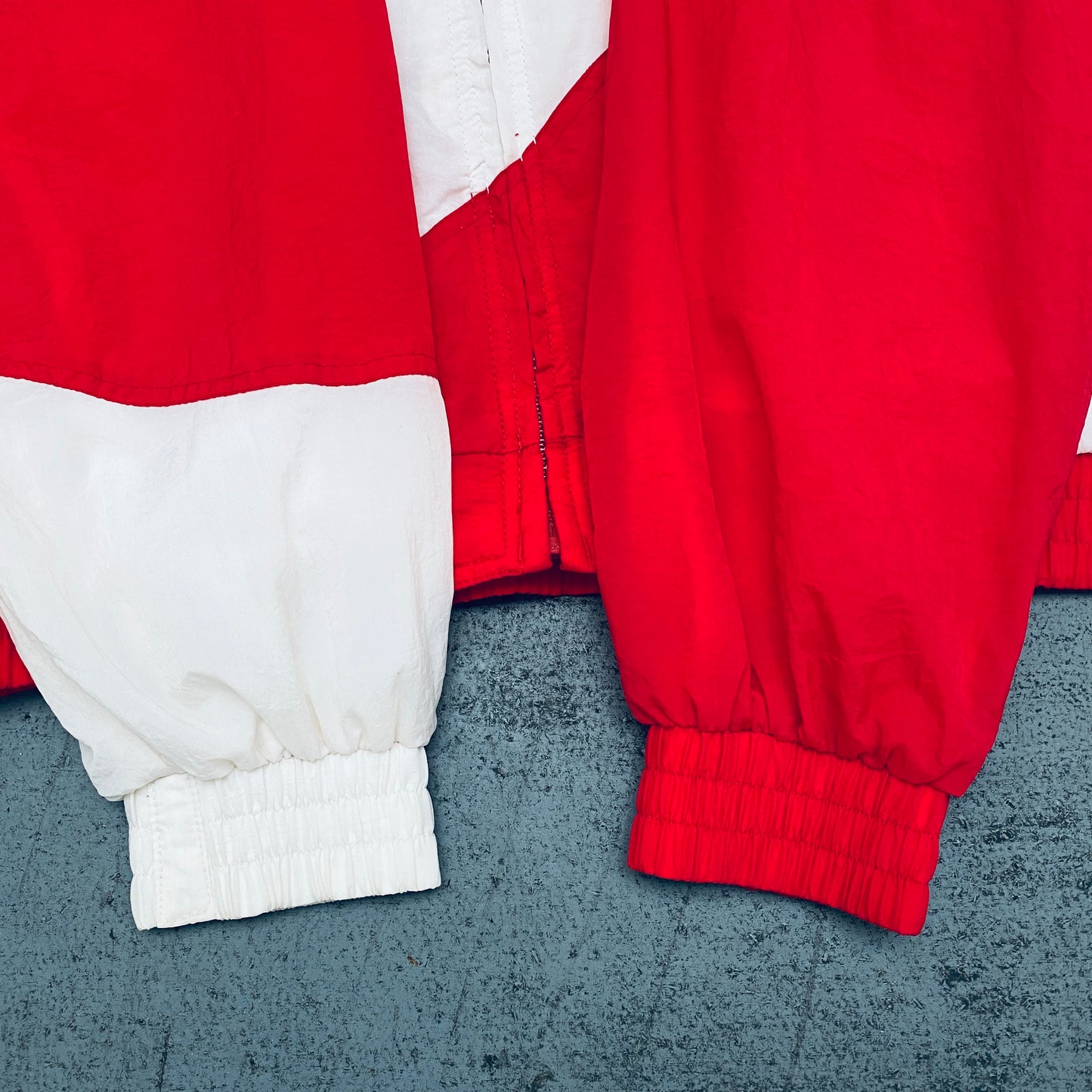 Nebraska Cornhuskers: 1990's Apex One Reverse Spellout Fullzip Windbreaker (M)