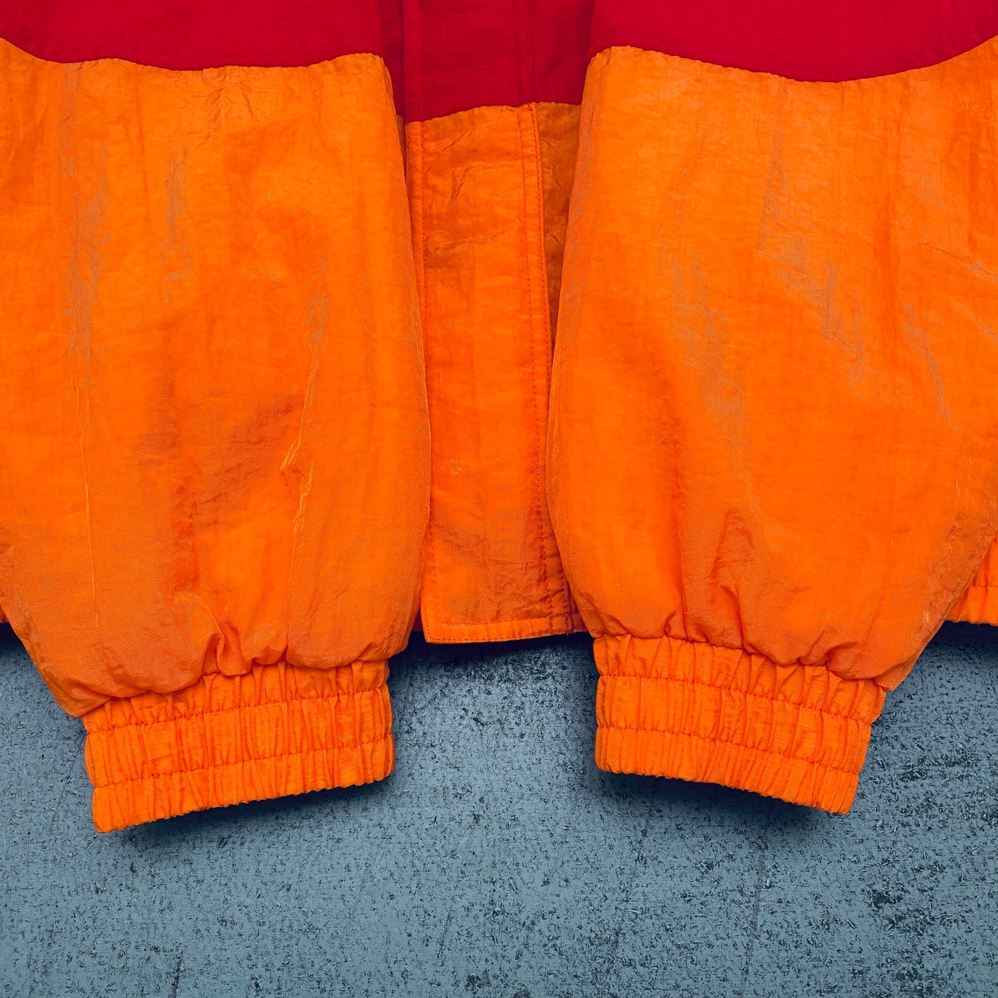 Tampa Bay Buccaneers: 1990's Apex One Creamsicle Fullzip Wave Proline Jacket (L)