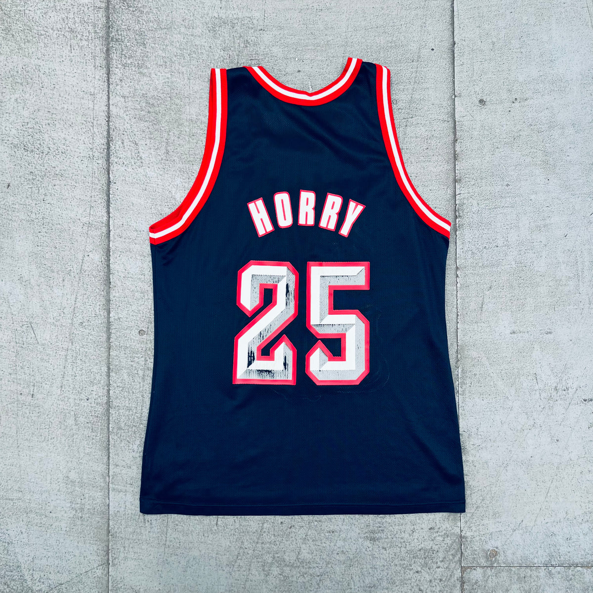 Houston Rockets: Robert Horry 1995/96 Champion Jersey (M) – National  Vintage League Ltd.