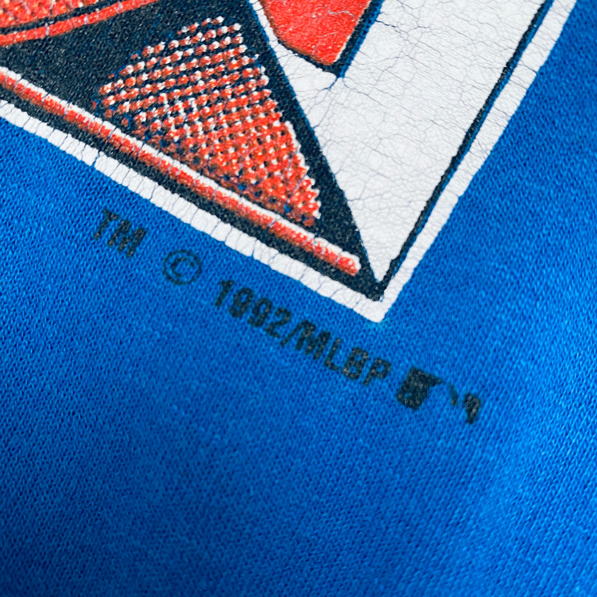 Texas Rangers: 1992 Graphic Spellout Tee (M) – National Vintage