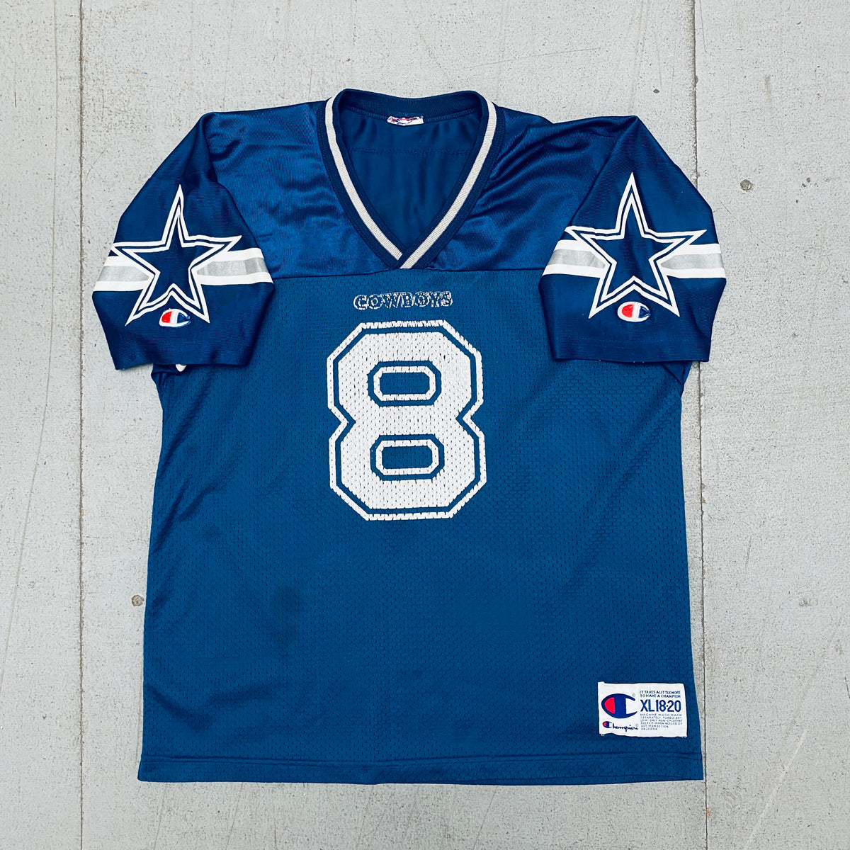 Dallas Cowboys: Deion Sanders Blackout Starter Jersey 1996/97 (L) –  National Vintage League Ltd.