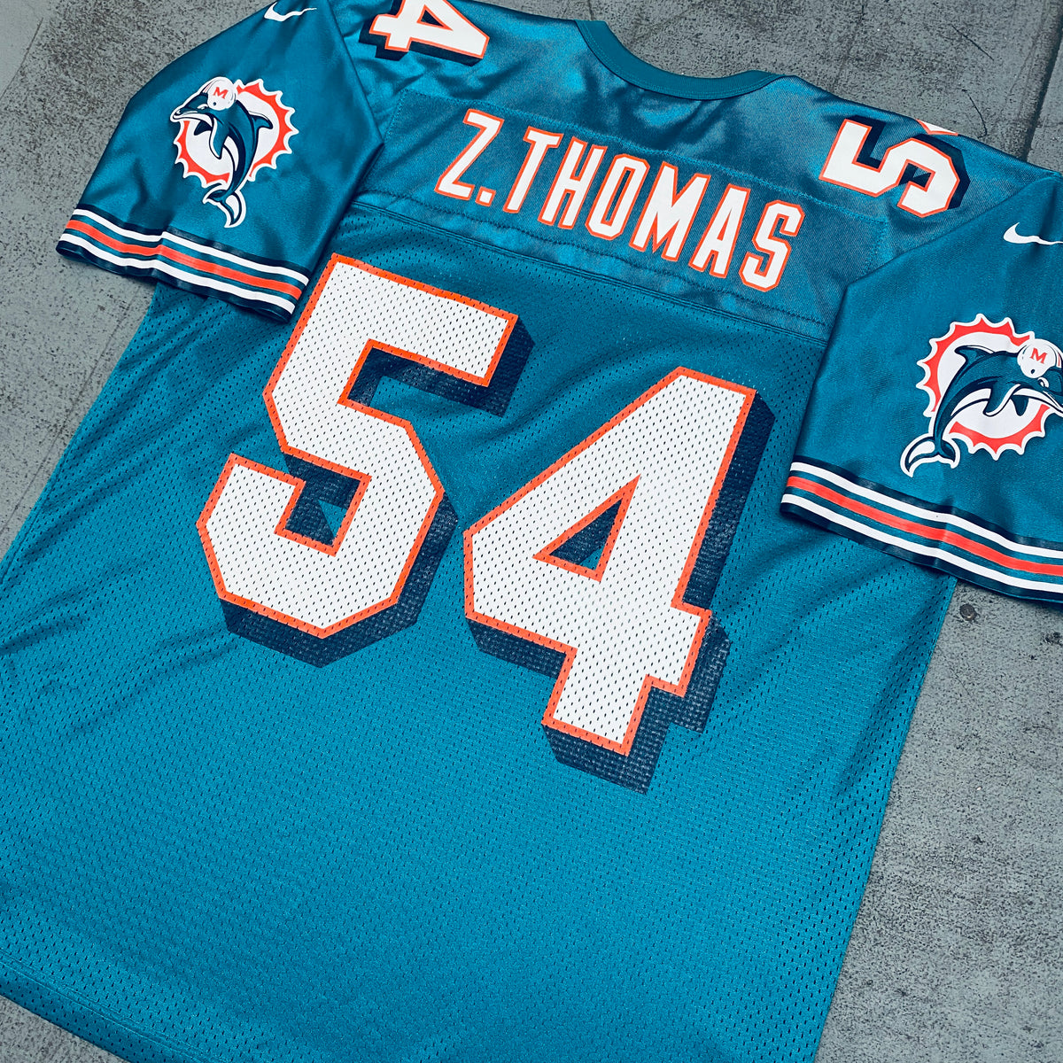 Vintage Puma Florida Dolphins Zack Thomas Jersey. X-Large — TopBoy