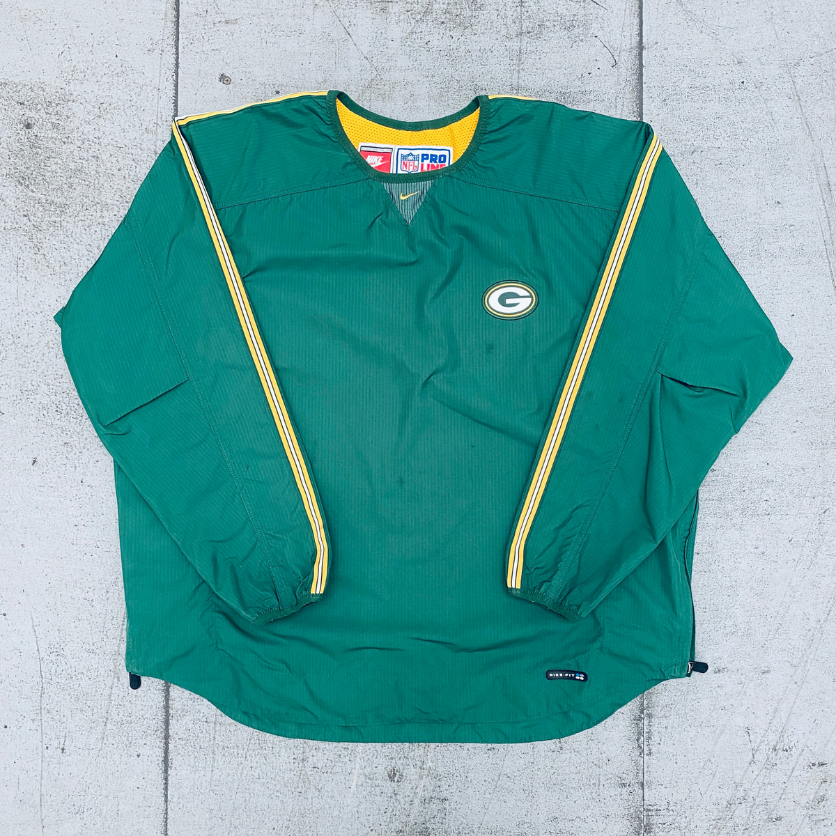 Green Bay Packers: 1990's 1/4 Zip Proline Starter Breakaway Jacket (XX –  National Vintage League Ltd.