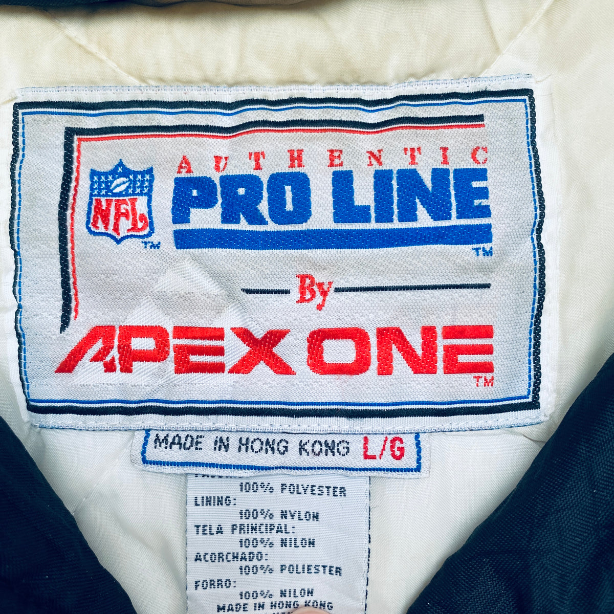 New York Giants: 1990's Apex One 1/4 Zip Breakaway Proline Jacket