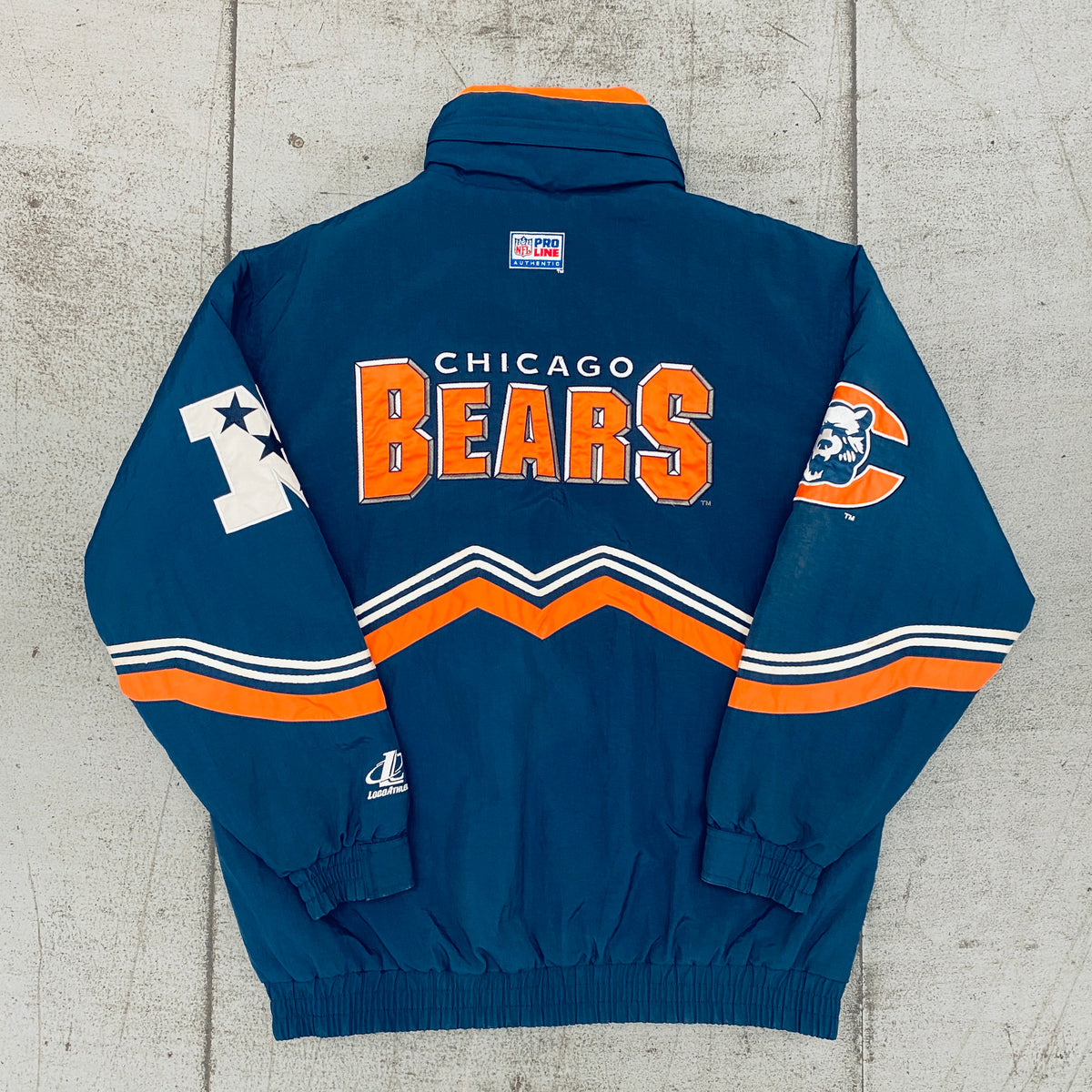 chicago bears hoodie vintage