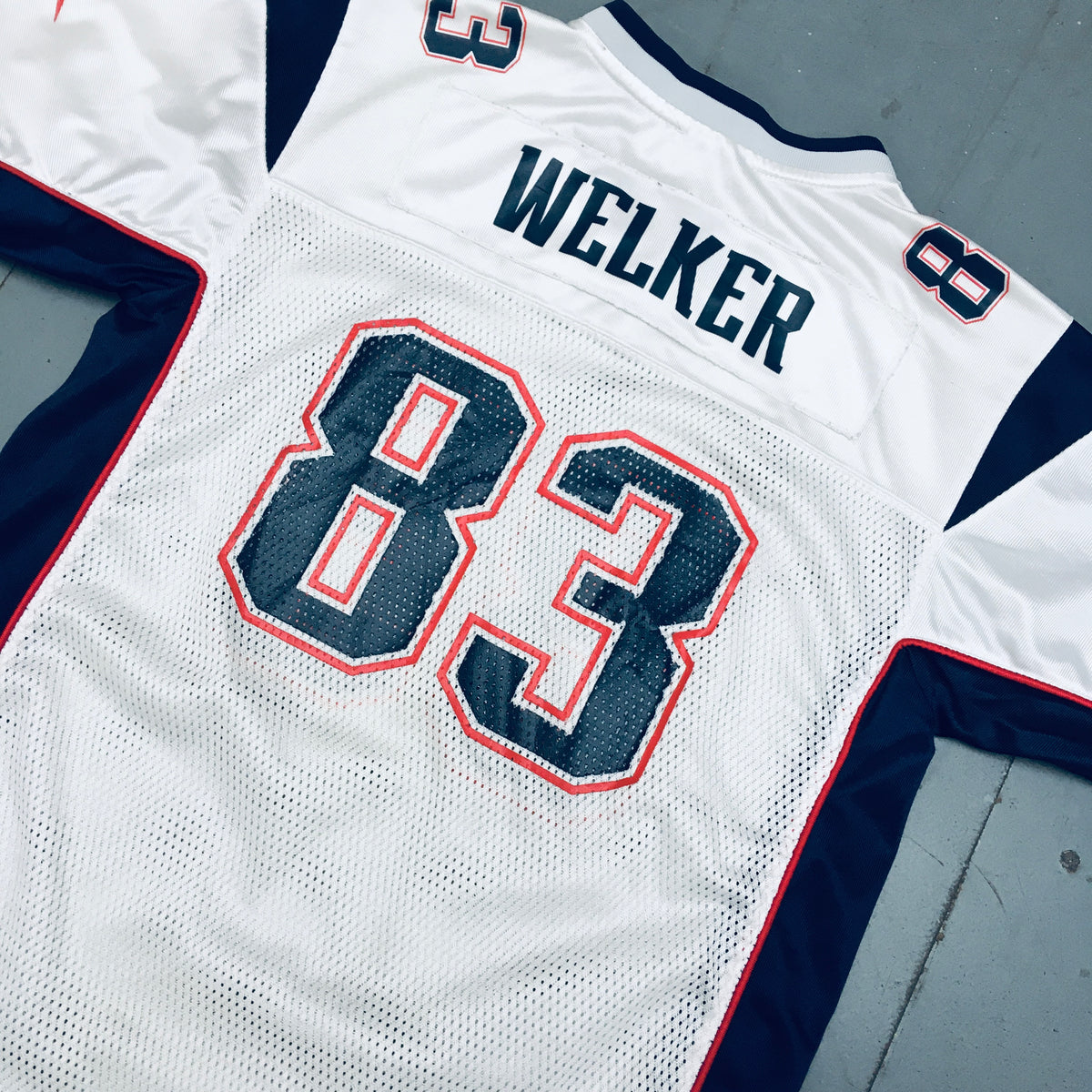 New England Patriots: Wes Welker 2009/10 (S) – National Vintage League Ltd.