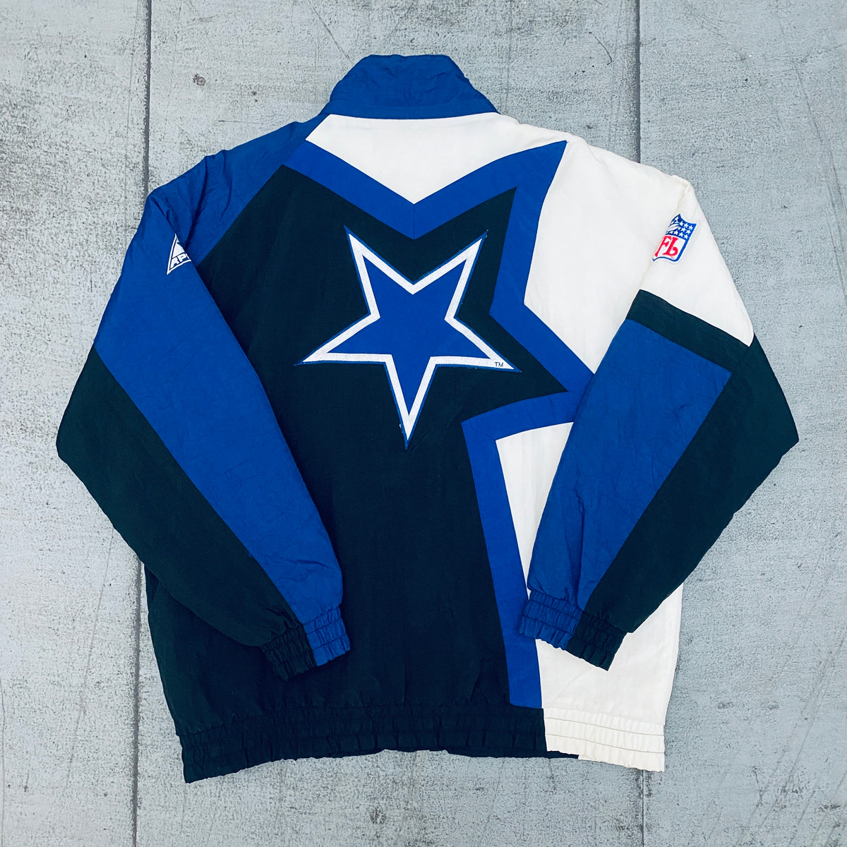 Dallas Cowboys: 1990's Apex One Fullzip Proline Jacket (XL