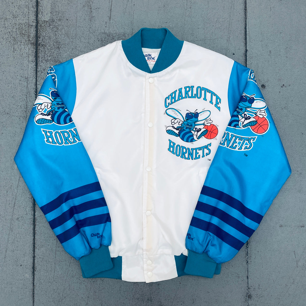 Vintage 90s Charlotte Hornets Starter Jacket -  Finland