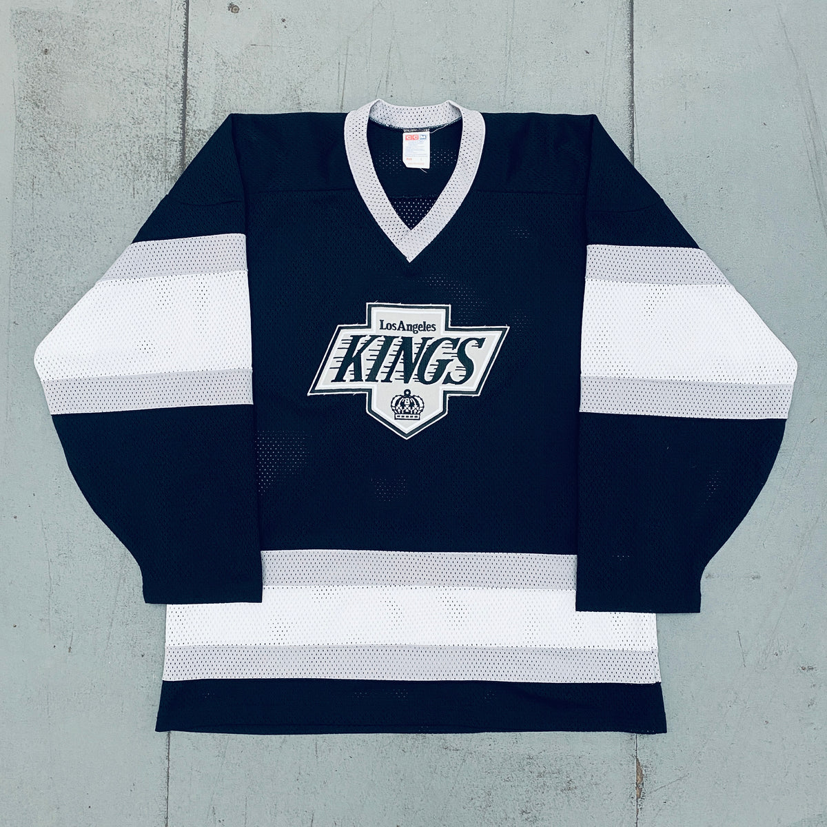 CCM Los newest Angeles Kings kids hockey Jersey Large Vintage