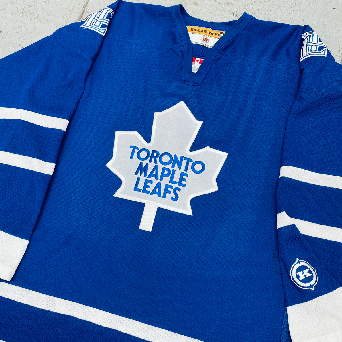 2000-07 Toronto Maple Leafs CCM Alternate Jersey (Excellent) L