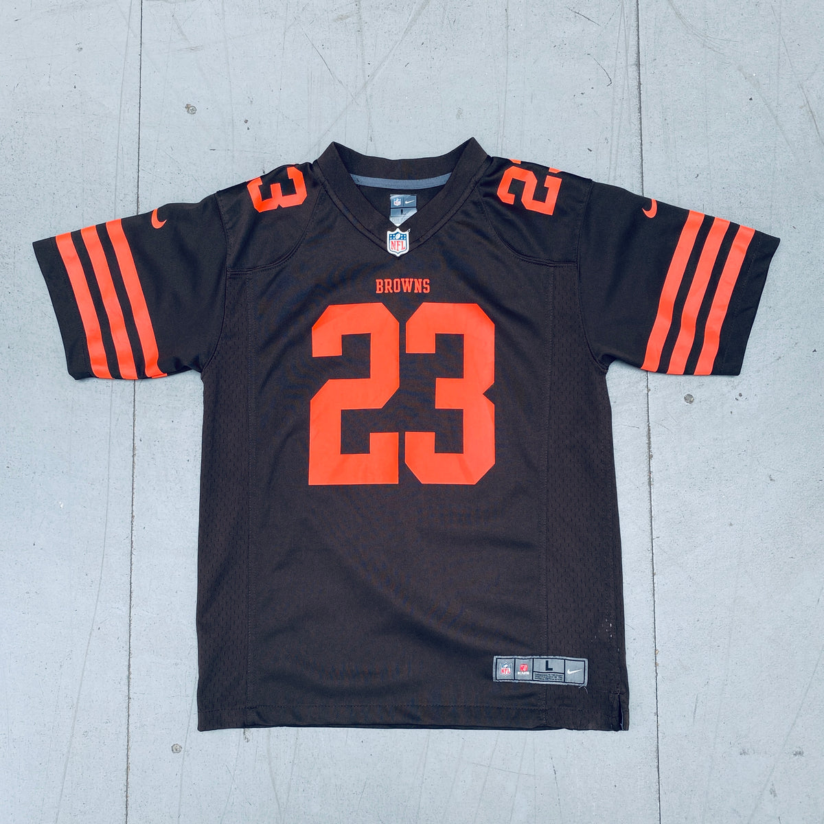 Tim Couch Signed Cleveland Browns Puma XL Authentic Football Jersey