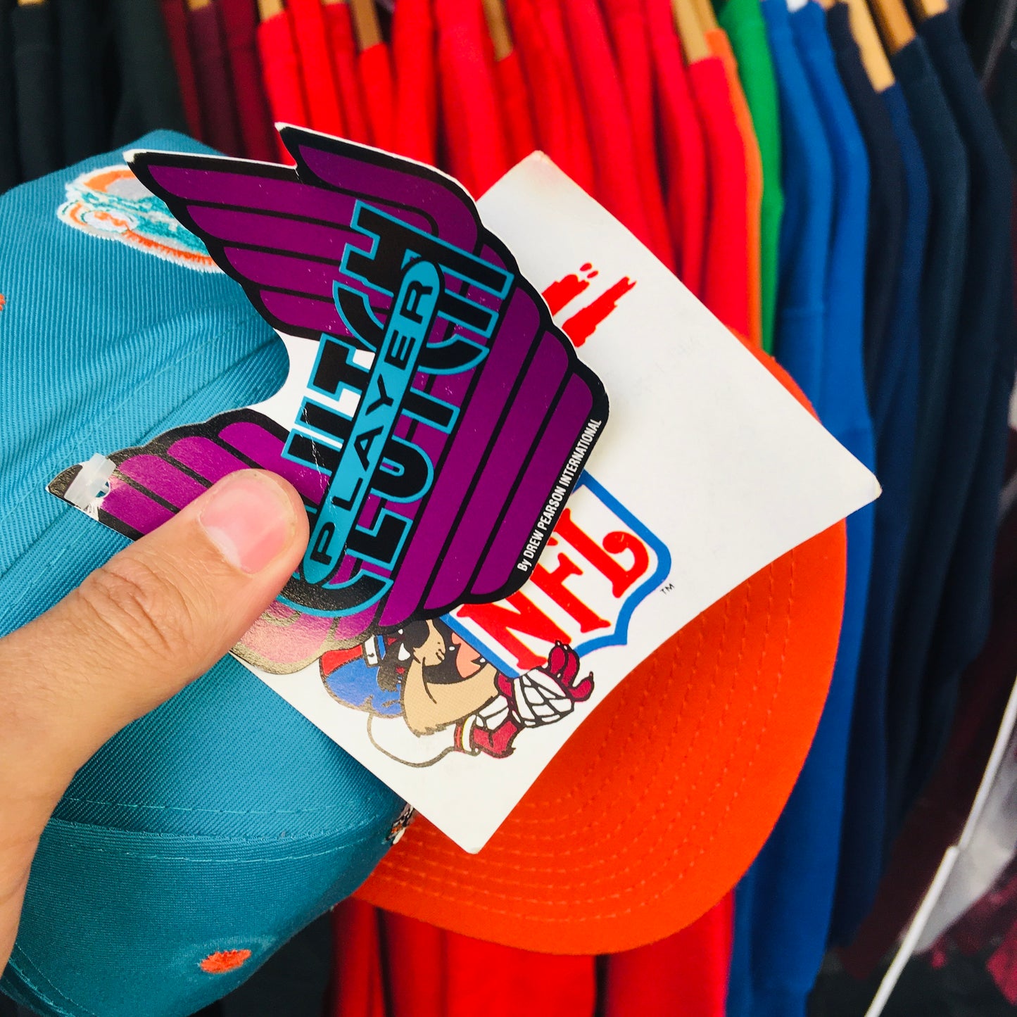 Miami Dolphins: 1991 Clutch Player Taz Snap - Deadstock BNWT