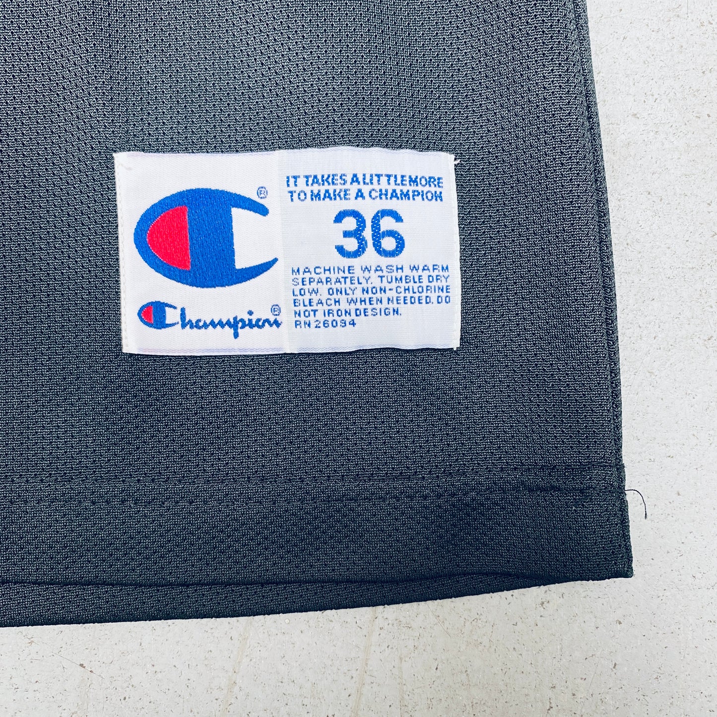 Orlando Magic: Penny Hardaway 1994/95 Black Champion Jersey (S)