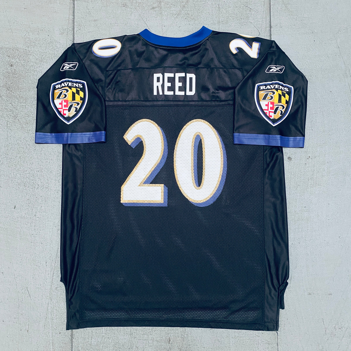 Baltimore Ravens: Ed Reed 2004/05 (XL) – National Vintage League Ltd.