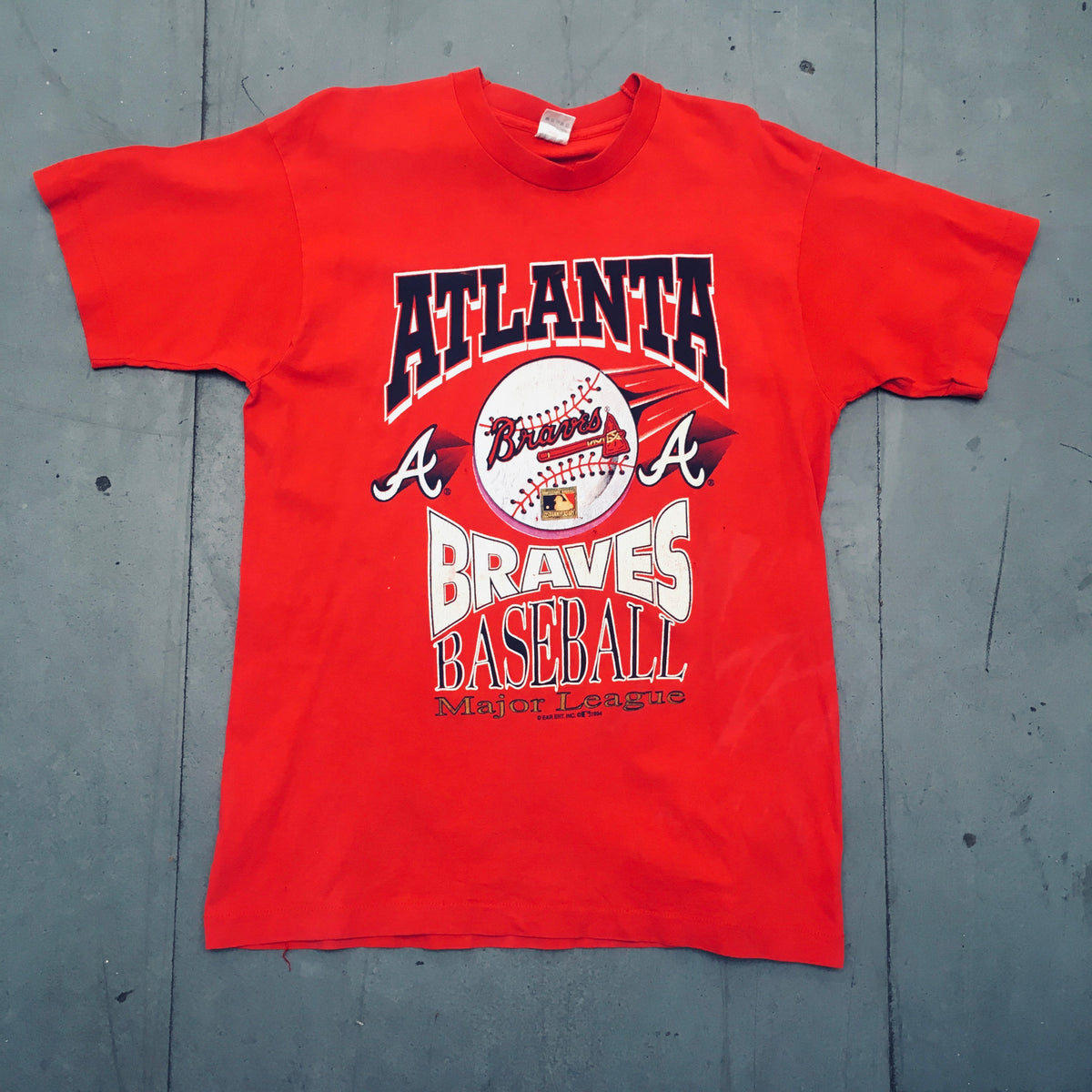 Atlanta Braves: 1994 125th Anniversary Tee (M/L) – National