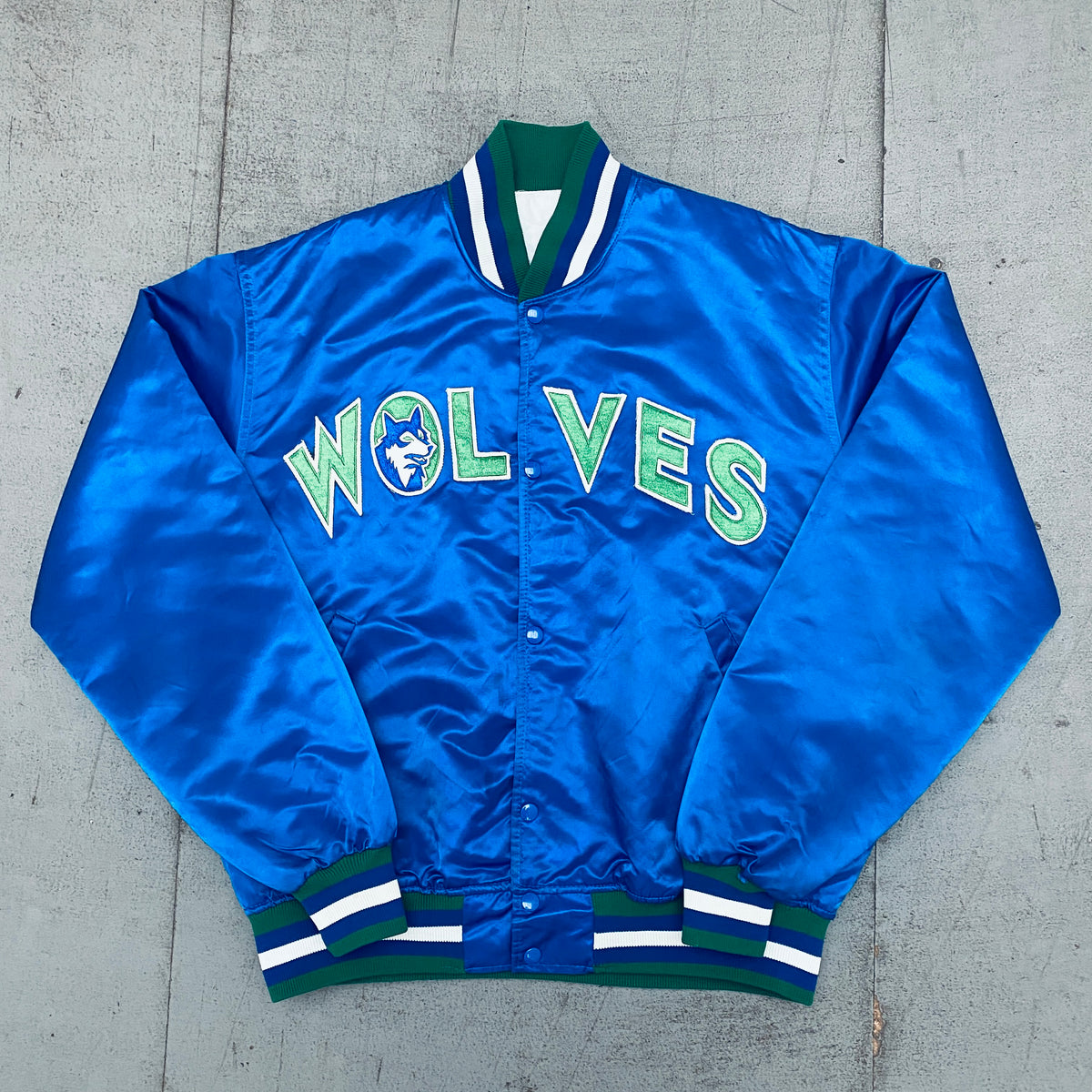 Vintage STARTER NBA Portland Trail Blazers 90’s Satin Jacket Mens XL USA