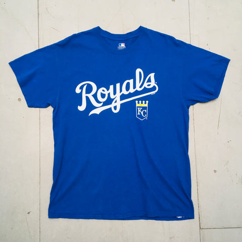 Kansas City Royals: Spellout Logo Tee (L)