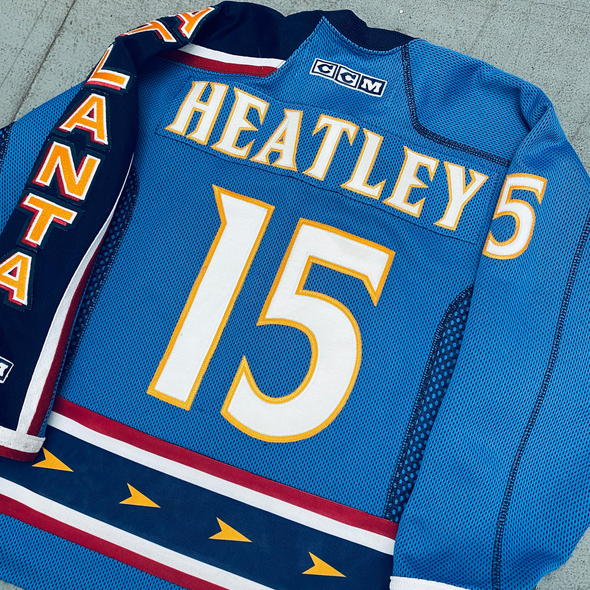 Dany Heatley Autographed Atlanta Thrashers Authentic Pro Jersey