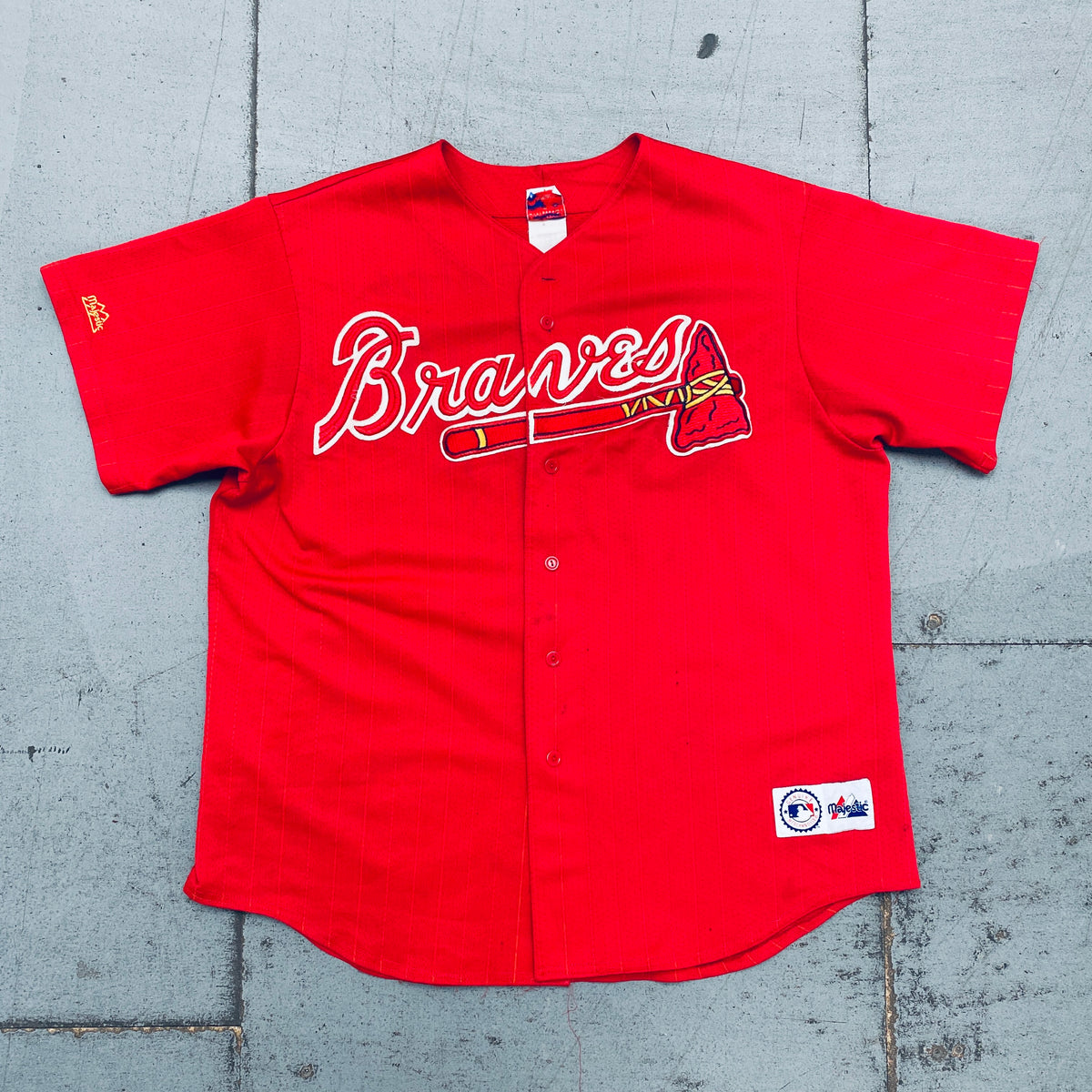 98 Atlanta Braves Shirtvintage Atlanta Braves Shirt90s -  Israel
