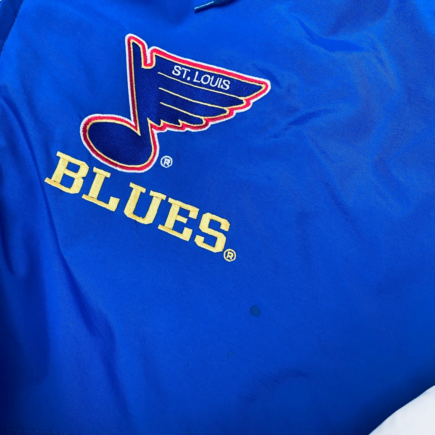 St. Louis Blues: 1995 Logo Athletic Fullzip Jacket (L/XL)
