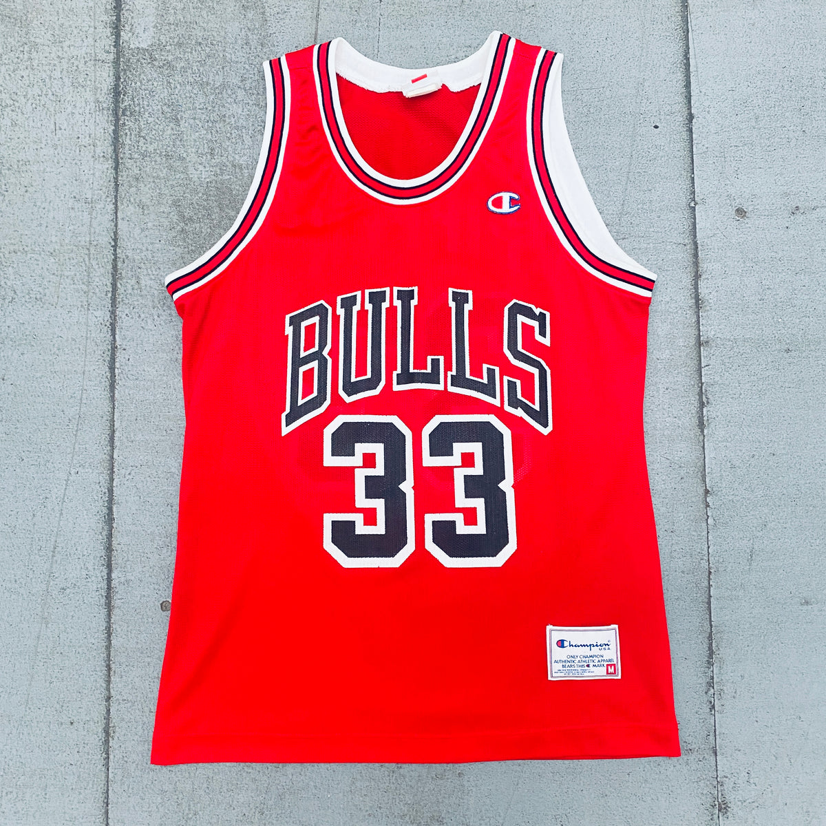 NBA Jersey Chicago Bulls Scottie Pippen Champion Authentic 
