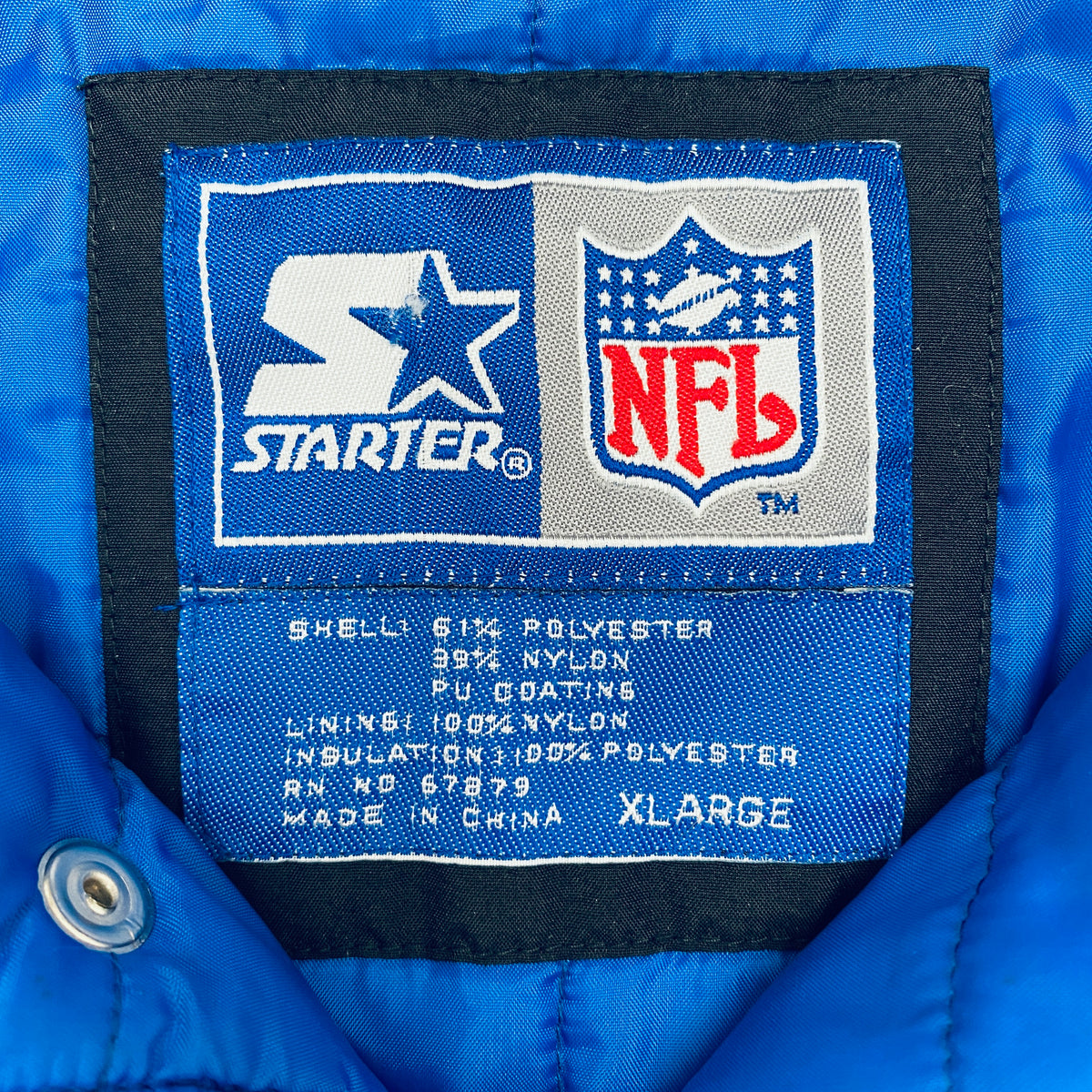 Buffalo Bills: 1990's Blackout Fullzip Starter Parka Jacket (XL) – National  Vintage League Ltd.