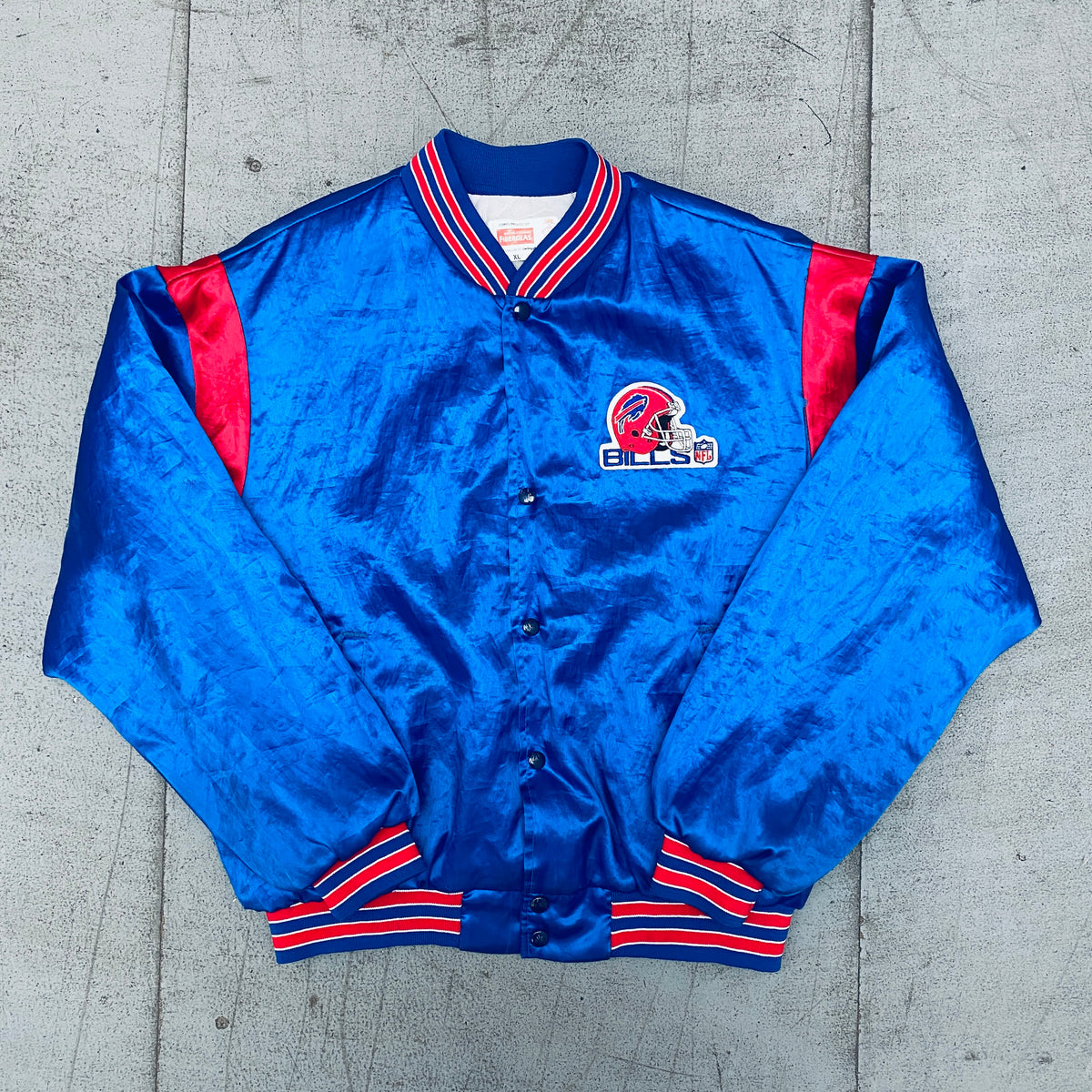 Buffalo Bills: 1990's Satin Swingster Jacket (XL) – National Vintage League  Ltd.