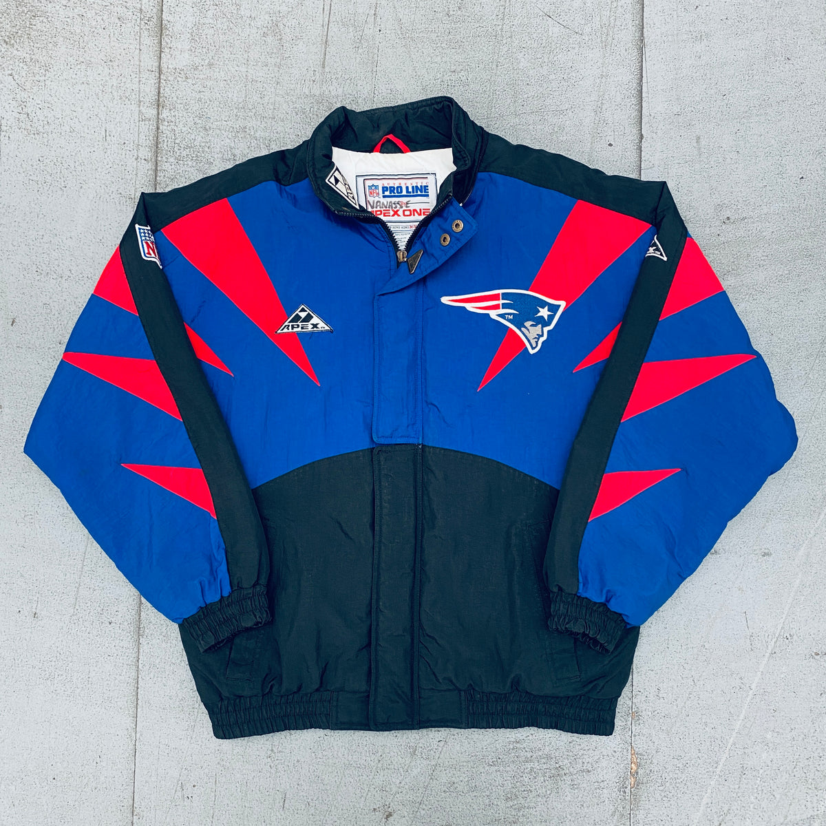 Vintage Starter Pro Line Puffer Jacket Coat New England Patriots NFL XL